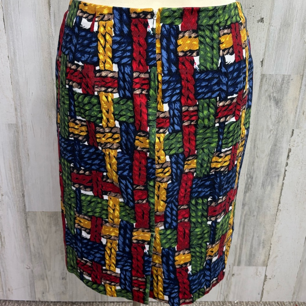 Talbots‎ Colorful Patterned Skirt - Picture 4 of 9